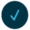 blue check mark